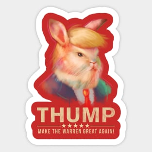 Donald Thump Sticker